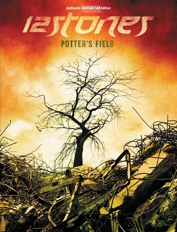 12 Stones: Potter’s Field: Authentic Guitar TAB Book