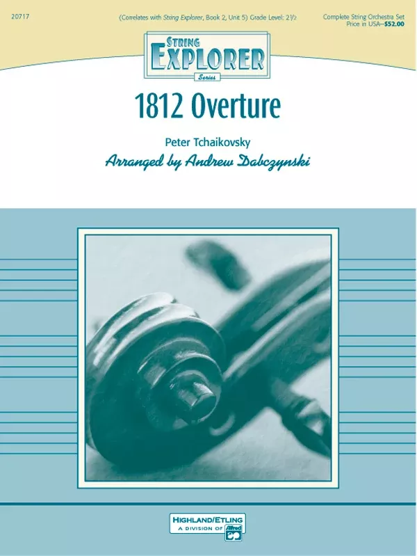 1812 Overture: String Orchestra Conductor Score & Parts