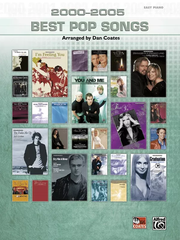 2000–2005 Best Pop Songs: Piano Book