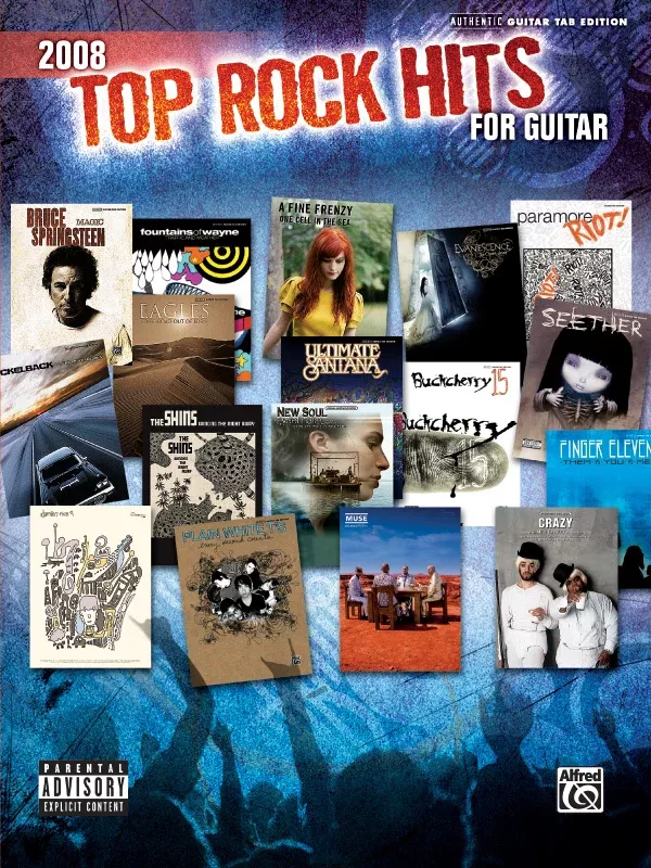2008 Top Rock Hits for Guitar