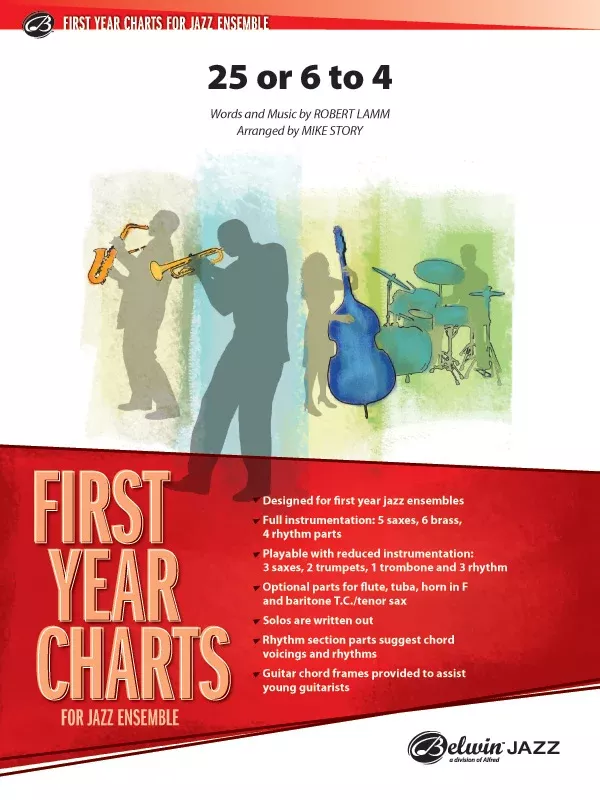 25 or 6 to 4: Jazz Ensemble Conductor Score