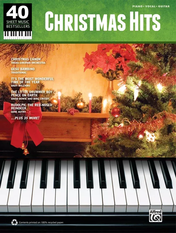 40 Sheet Music Bestsellers: Christmas Hits
