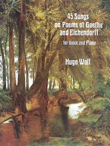 45 Songs on Poems of Goethe and Eichendorff for Voice and Piano: Vocal Book