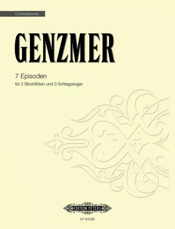 7 Episoden (recorder part): Recorder Parts