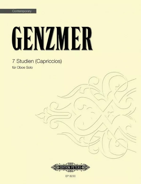 7 Studies (Capriccios) for Oboe: Oboe