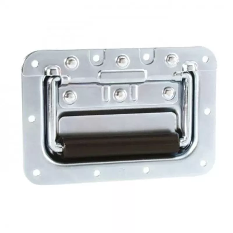 Adam Hall AH-34083 Recessed Sprung Handle Medium in Dish 13mm Deep