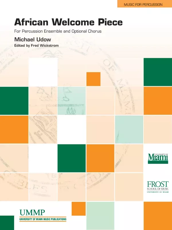African Welcome Piece: Percussion Ensemble Score & Parts