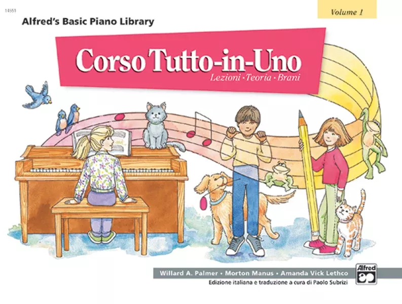 Alfred's Basic All-in-One Course Italian Edition, Book 1 [Corso Tutto-in-Uno]