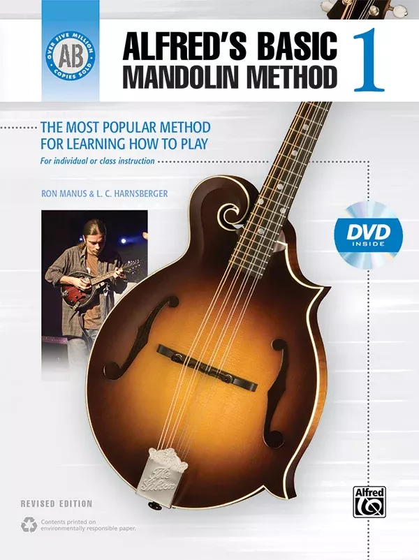Alfred's Basic Mandolin Method 1 (Revised): Mandolin Book & DVD