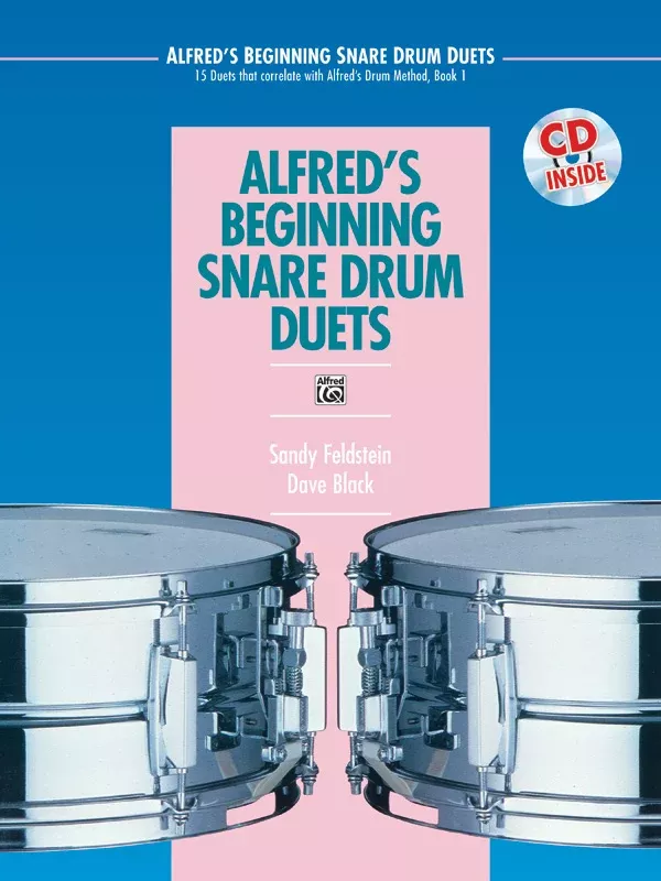 Alfred's Beginning Snare Drum Duets: Drum Book & CD