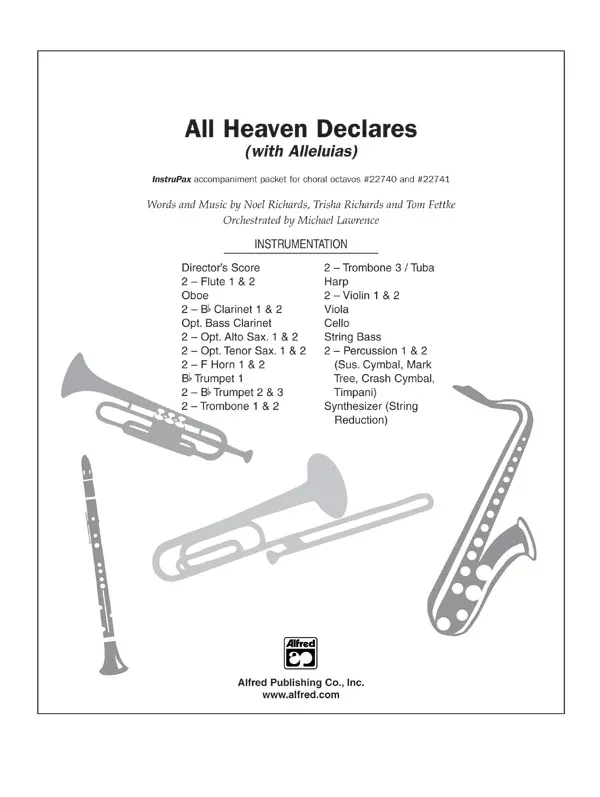 All Heaven Declares (with Alleluias): Choral Octavo InstruPax
