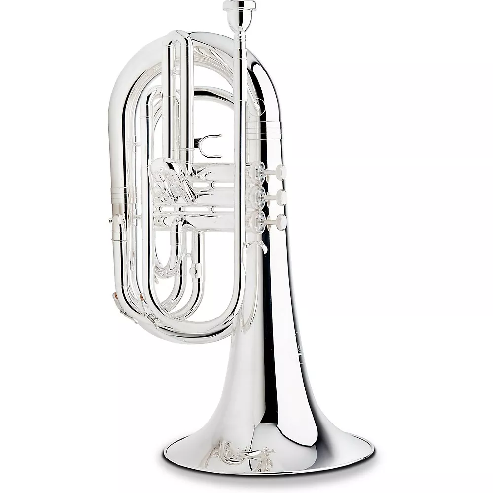 Allora AMB-450 Marching Bb Baritone Silver