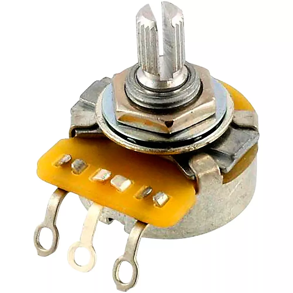 Allparts CTS Vintage Style 250K ohm Split Shaft Audio Taper Pot Single