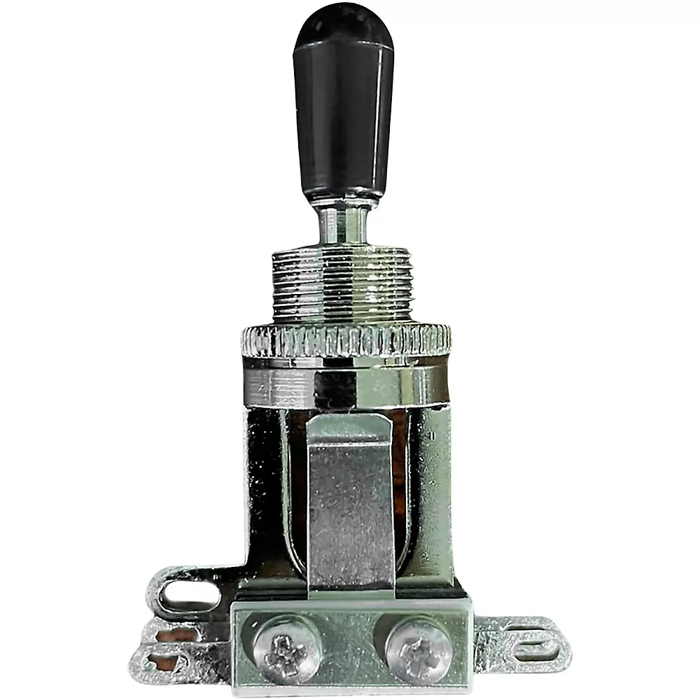 Allparts Short Straight 3-Way Toggle Switch - Single