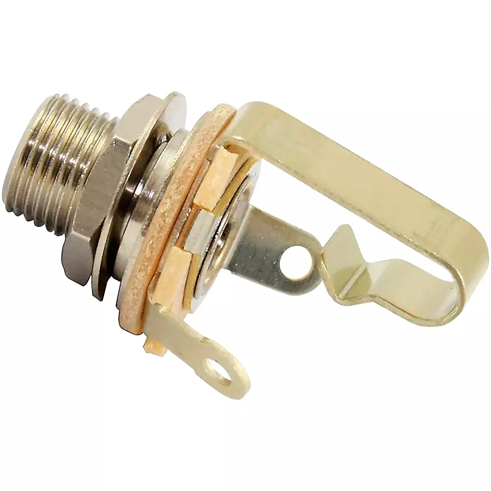 Allparts Switchcraft #11 Long Thread Mono Output Jack, 3/8" Threads - Single