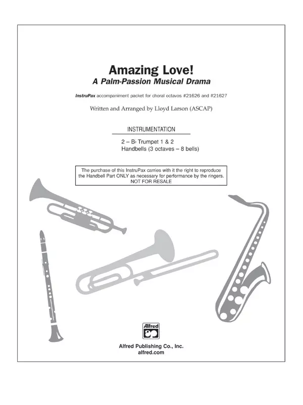 Amazing Love!: Choral Octavo InstruPax