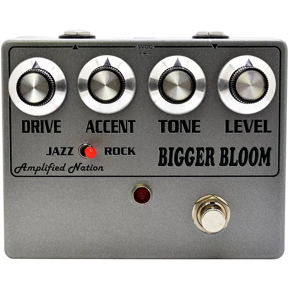 Amplified Nation Bigger Bloom Overdrive Pedal - Anodized Aluminum