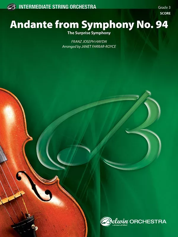 Andante from Symphony No. 94: String Bass