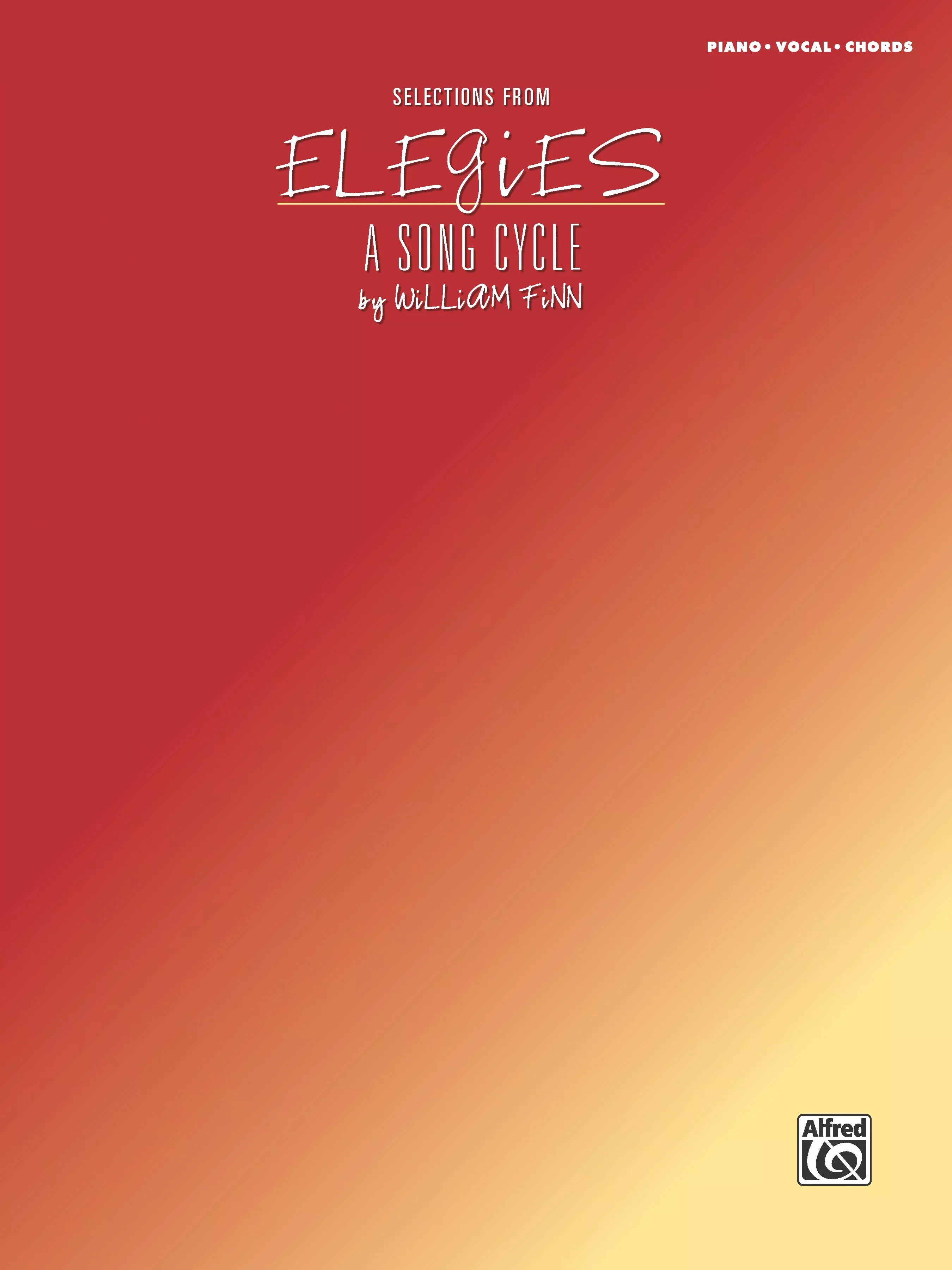 Anytime (I Am There) (from "Elegies: A Song Cycle"): Piano/Vocal/Chords