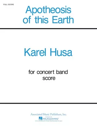 Apotheosis Of This Earth (Score Only) - Full Score