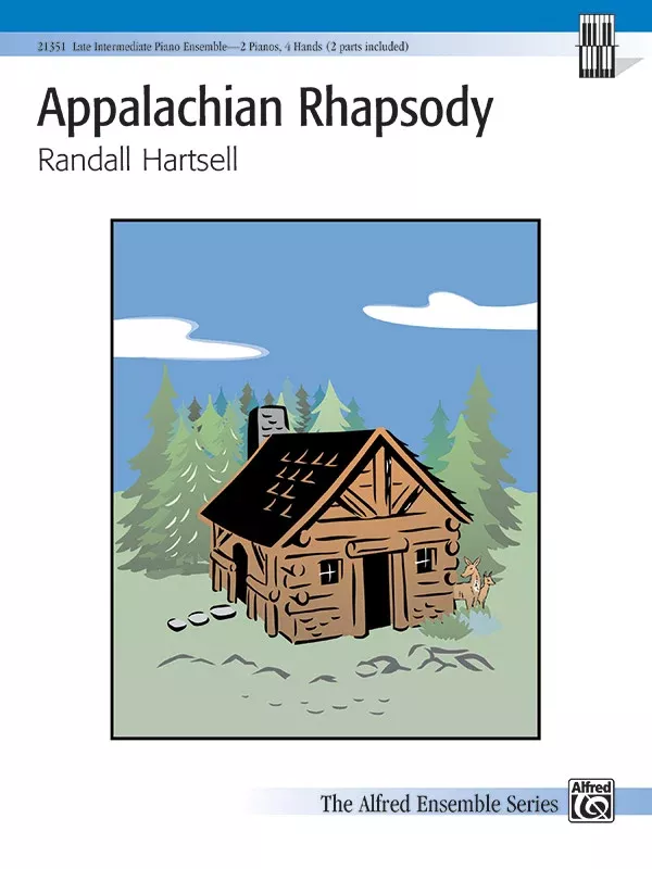 Appalachian Rhapsody: Piano Duo (2 Pianos, 4 Hands) Sheet (2 copies included)