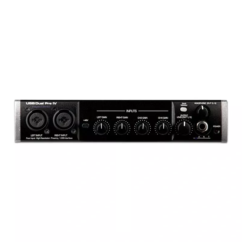 ART USBIV 4-Input / 4-Output USB Audio/MIDI Interface