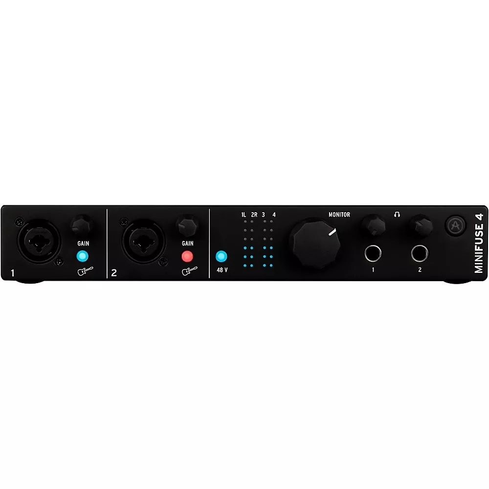 Arturia MiniFuse 4 Audio Interface Black
