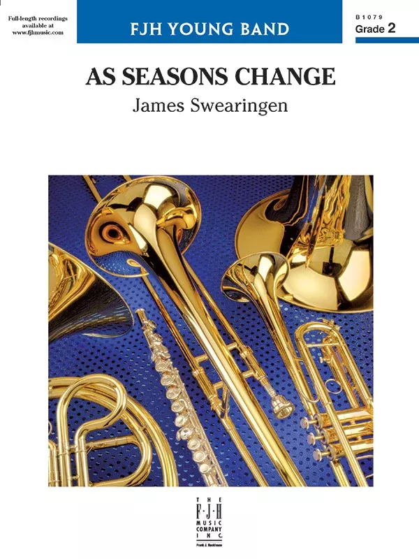 As Seasons Change: Concert Band Conductor Score