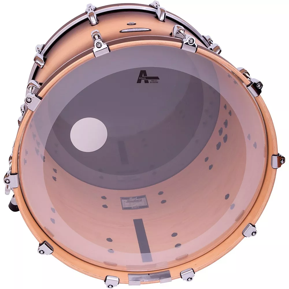 Attack Drumheads Pro Flex 1 No Overtone - Clear 22 in.