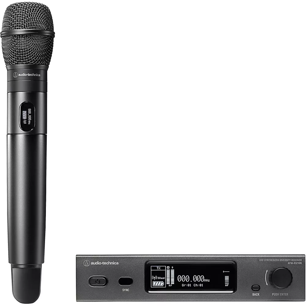 Audio-Technica 3000 Series (4th Gen) Network Enabled UHF Wireless with ATW-C710 Cardioid Dynamic Microphone Capsule Band EE1