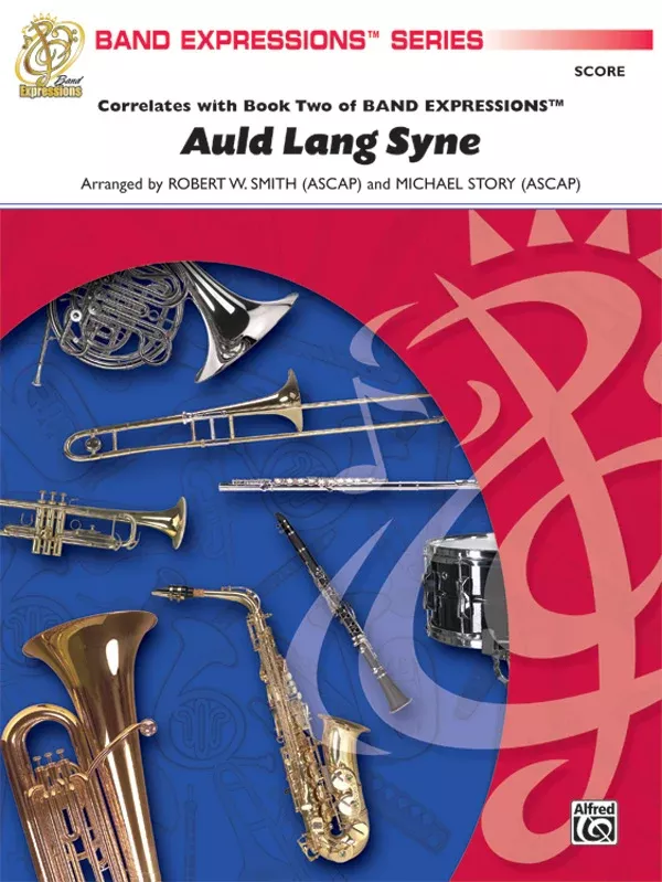 Auld Lang Syne (A Holiday Farewell for Band): Concert Band Conductor Score & Parts