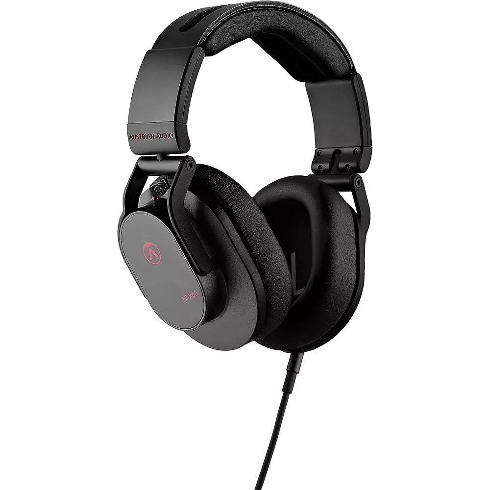 Austrian Audio Hi-X60 Professional Closed-Back Over-Ear Headphones - Black