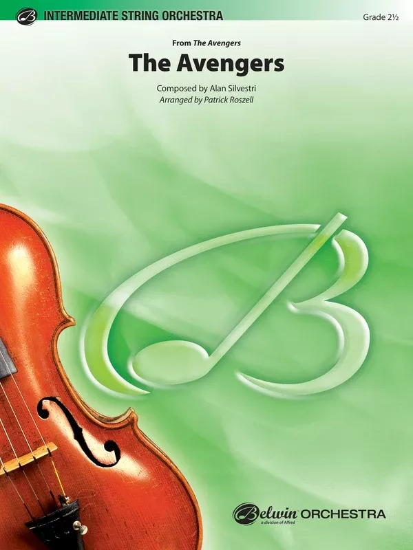 The Avengers: String Orchestra Conductor Score & Parts
