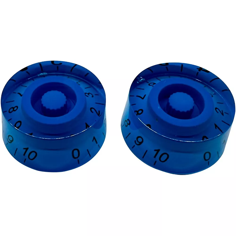 AxLabs Speed Knob With Black Lettering 2-Pack - Blue