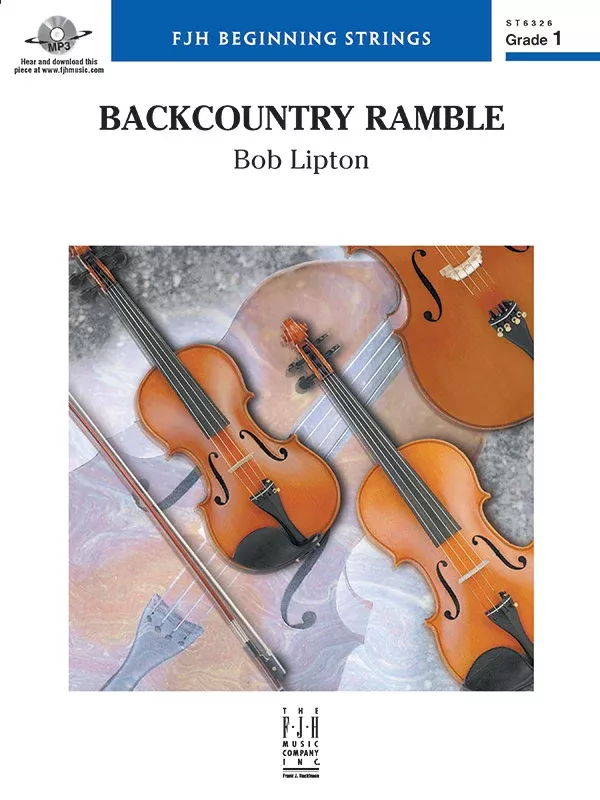 Backcountry Ramble: String Orchestra Conductor Score & Parts