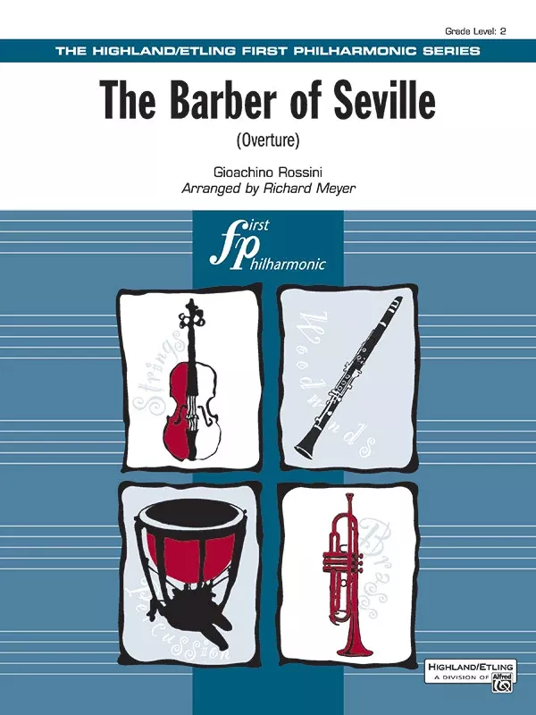 The Barber of Seville: Full Orchestra Conductor Score & Parts
