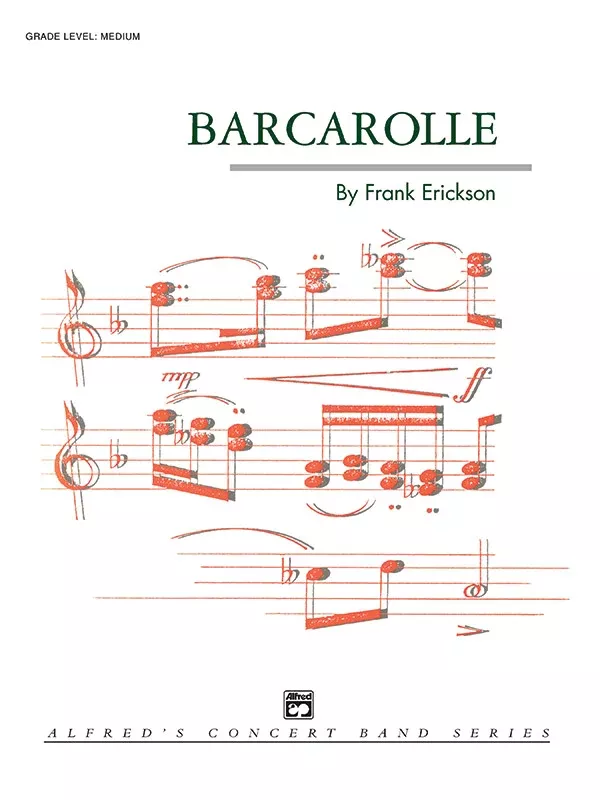 Barcarolle: Score