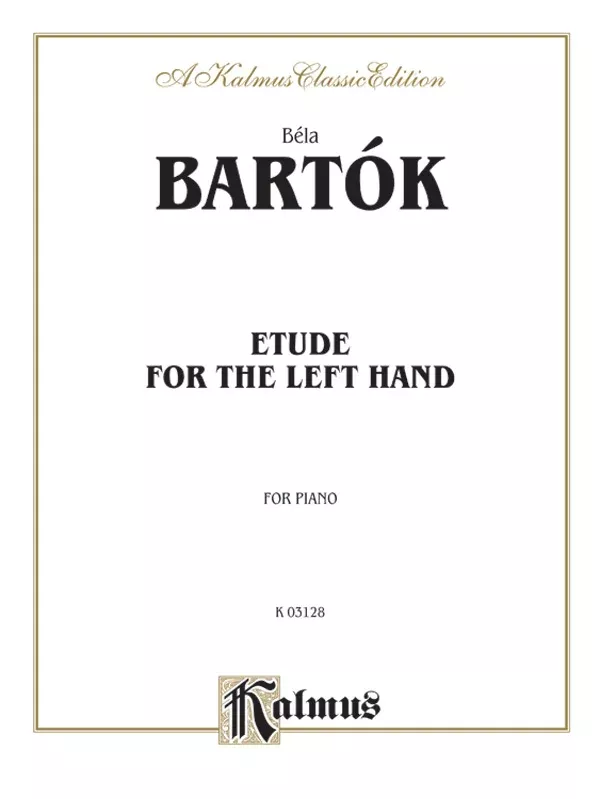 Bartók: Etude for the Left Hand