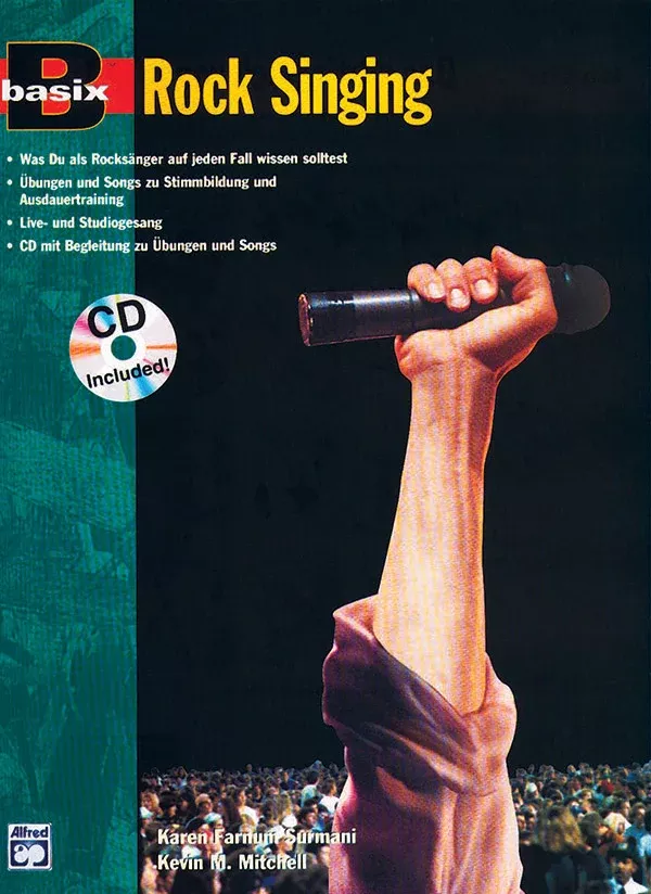 Basix: Rock Singing: Vocal Book & CD