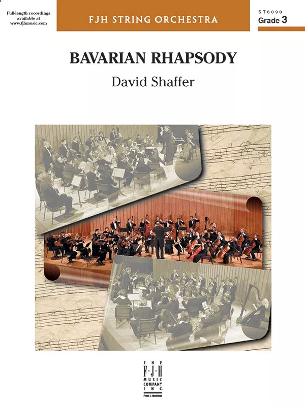 Bavarian Rhapsody: String Orchestra Conductor Score & Parts