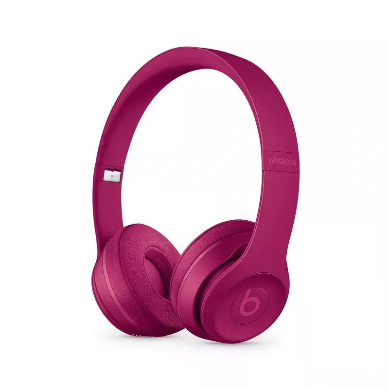 Beats Solo3 Wireless On-Ear Headphone, Brick Red