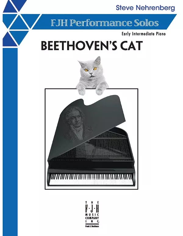 Beethoven's Cat: Early Intermediate Piano Sheet