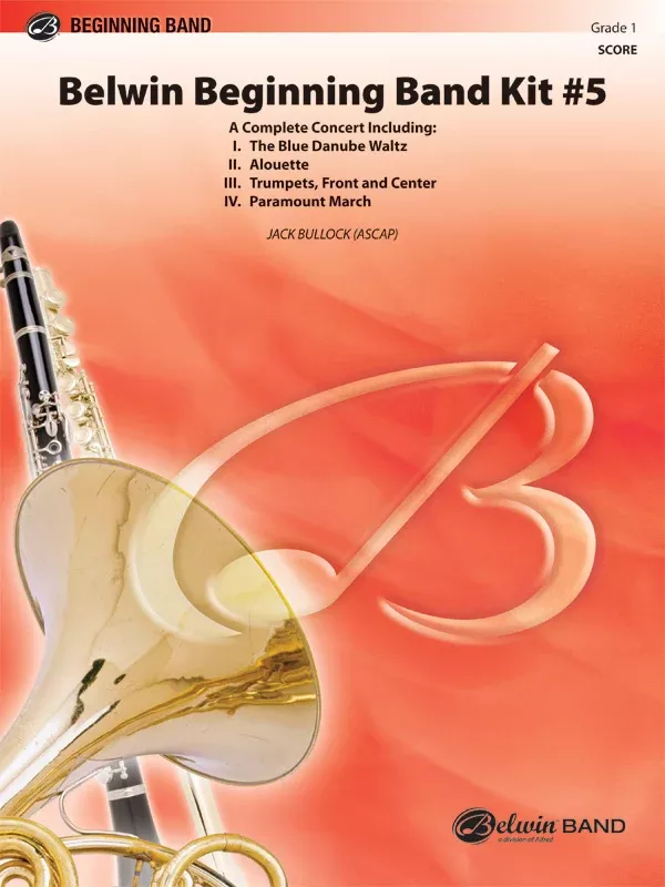 Belwin Beginning Band Kit #5: (wp) 1st B-flat Trombone B.C.