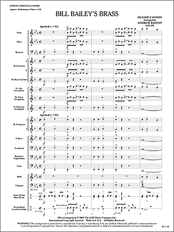 Bill Bailey's Brass: F Horn