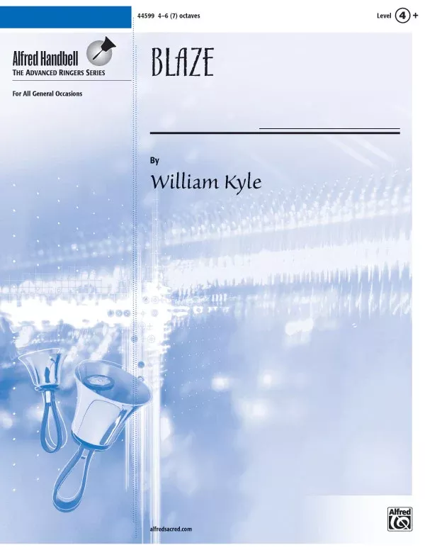 Blaze: Handbells 4-6 (7) Octaves Sheet
