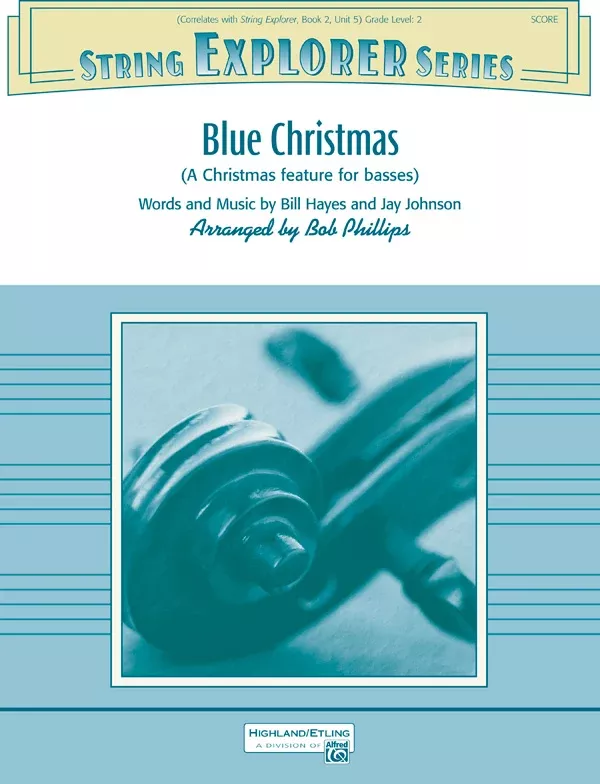 Blue Christmas: String Orchestra Conductor Score & Parts