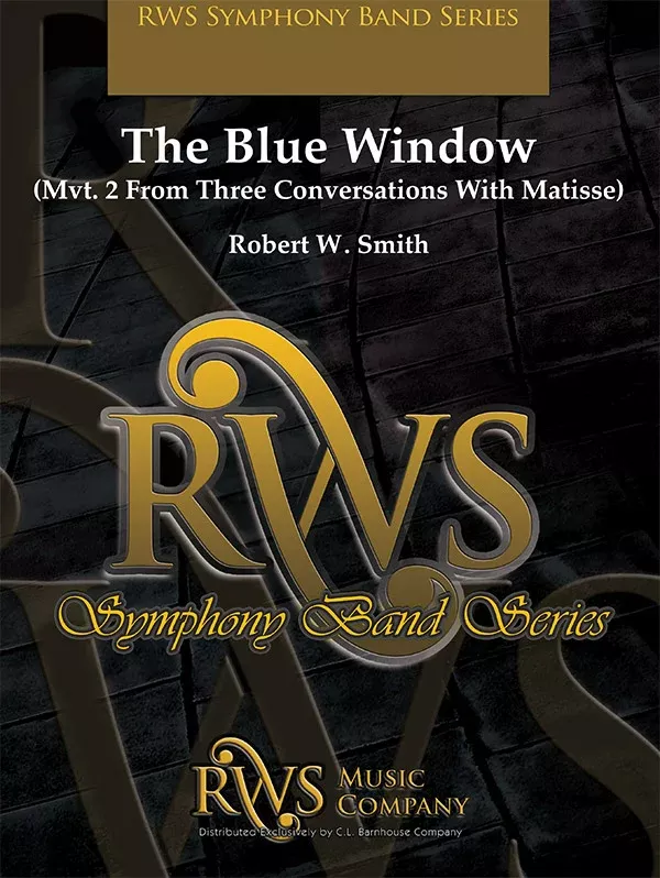 The Blue Window: Concert Band Oversized Conductor Score