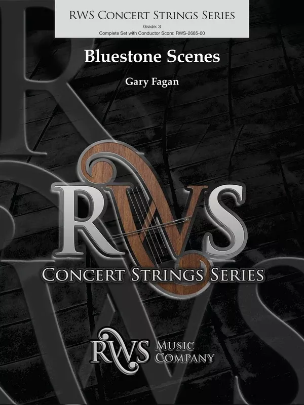 Bluestone Scenes: String Orchestra Conductor Score & Parts