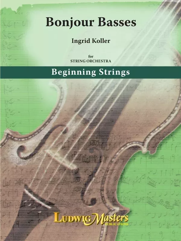 Bonjour Basses: String Orchestra Conductor Score