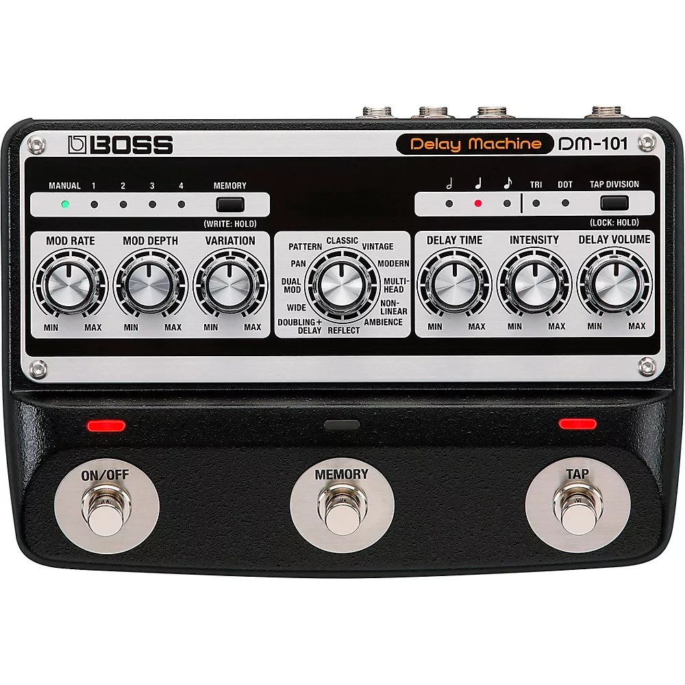 BOSS DM-101 Delay Machine guitar Effects Pedal - Black